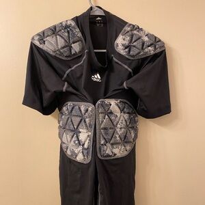 Adidas padded athletic shirt - football, lacrosse, etc.